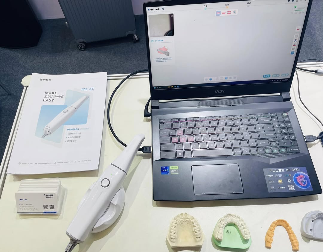 Denpark scanner...Lab and intraoral scanner